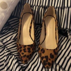 Leopard Heels
